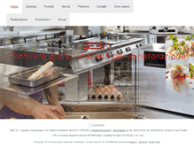 Tablet Screenshot of cucineindustriali.net